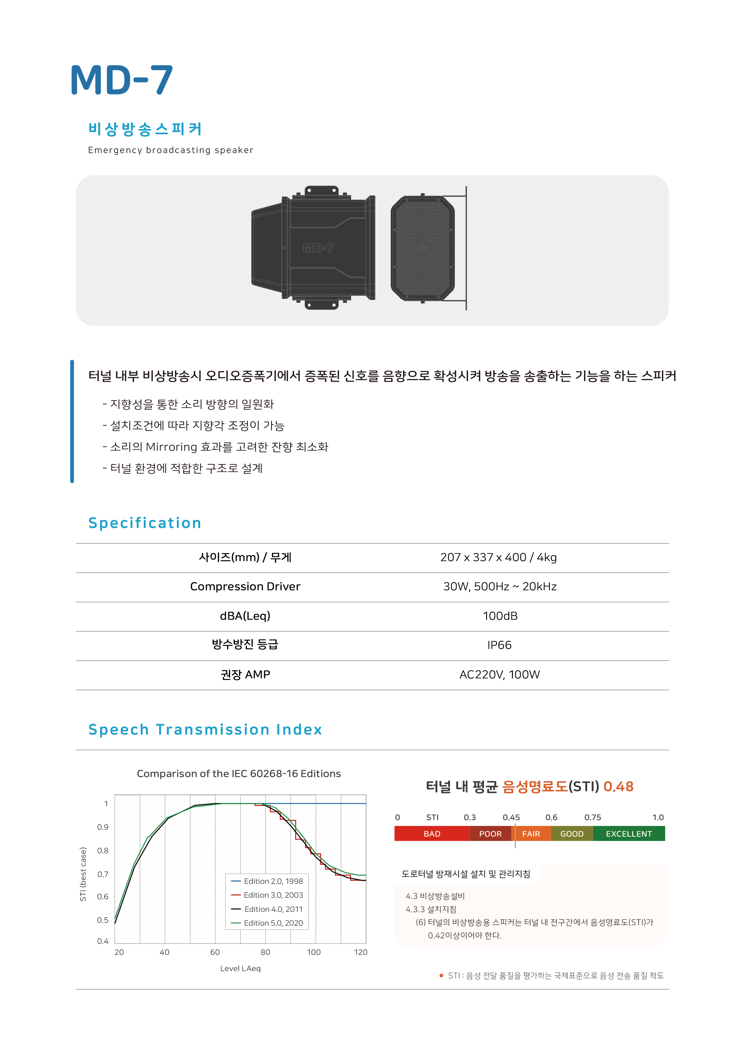 비상방송스피커